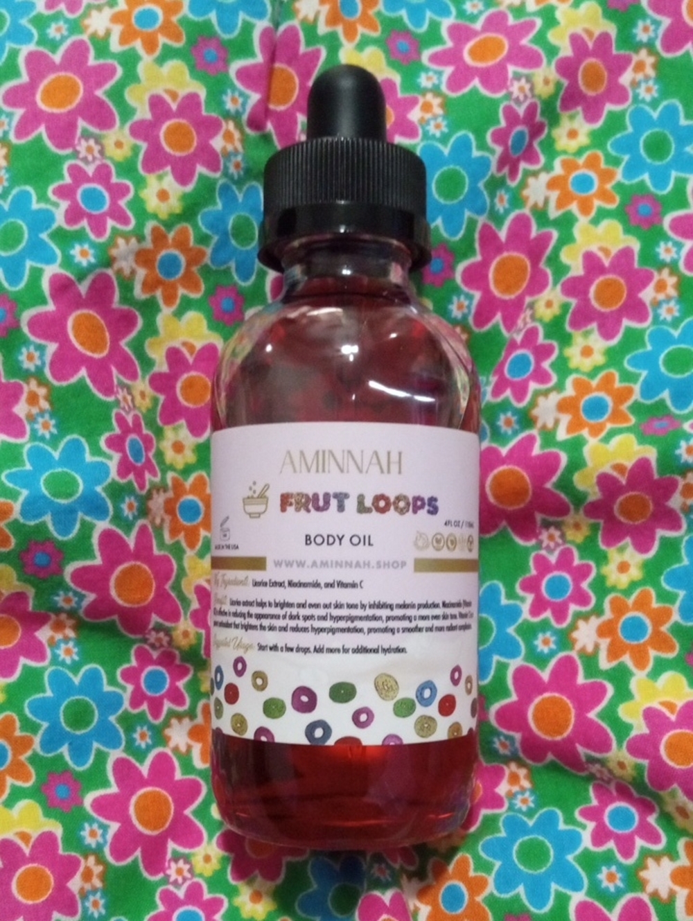 Aminnah -Fruit Loops Scented Body Oil